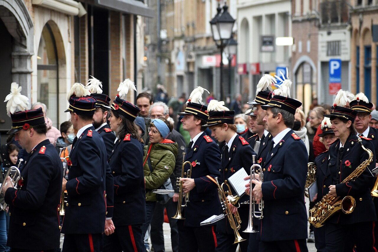 musicians, marching band, street, city, military marching band, marching band, marching band, marching band, marching band, marching band